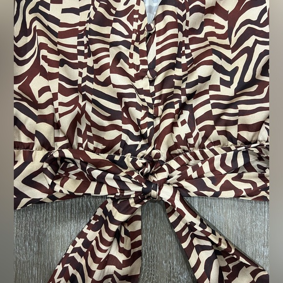 Silky Long Sleeve Blouse - Picture 5 of 7